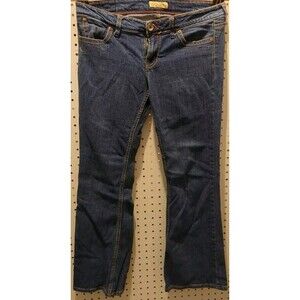 Paris Blues Jeans Size 9 Denim Dark Wash Flare Leg